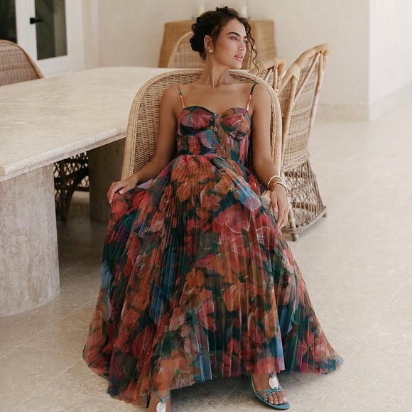 Hutch Brianna Smocked Tulle Dress (New with tags) - Picture 6 of 10